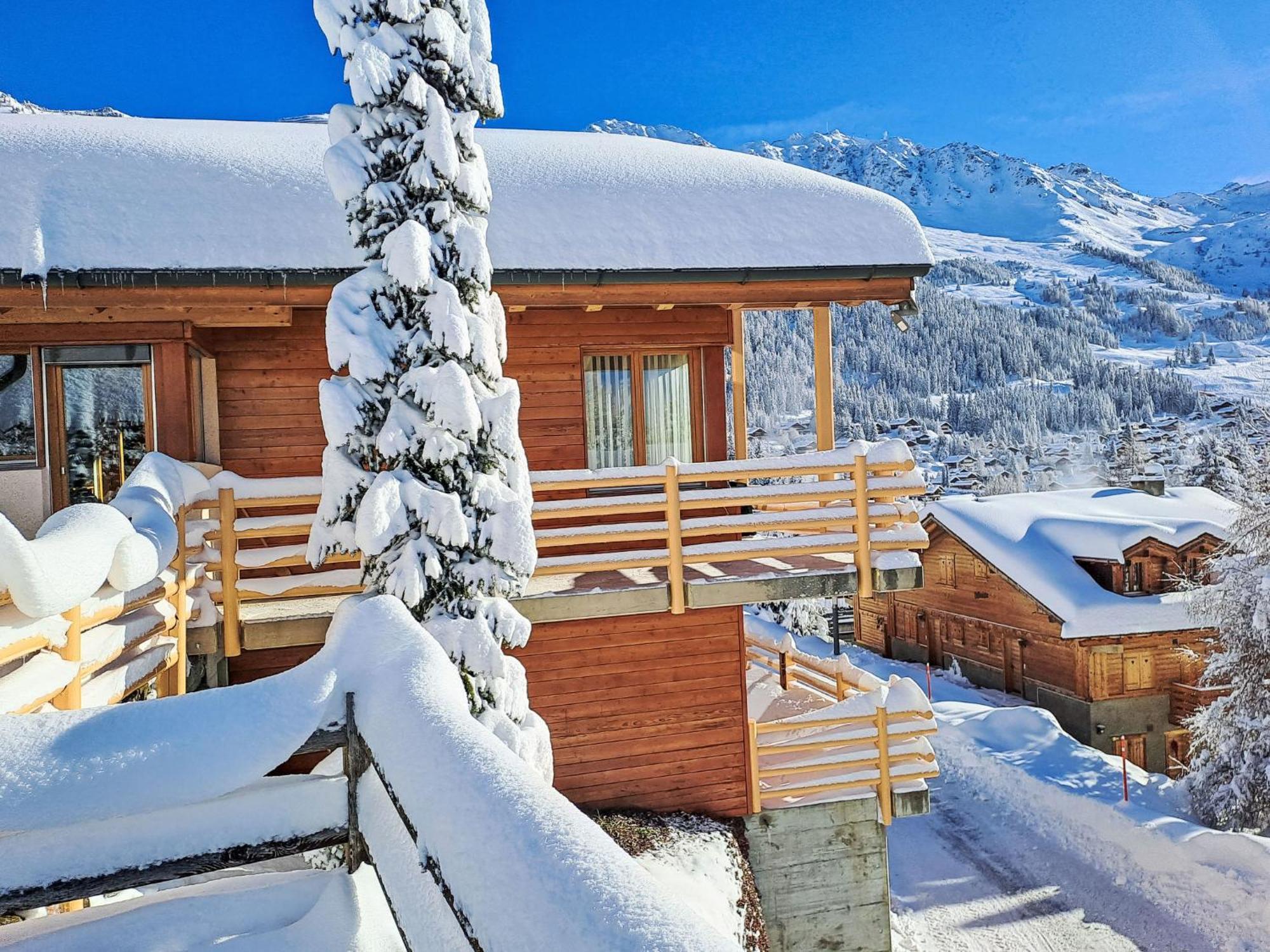 Holiday Home Midat Soleil By Interhome Verbier Eksteriør bilde